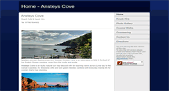 Desktop Screenshot of ansteyscove.info